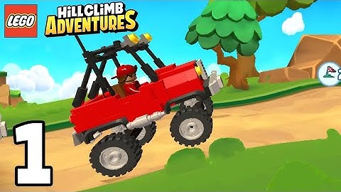 Lego Hill Climb Adventures - Gameplay Walkthrough Part 1 Jeep (Android, IOS)