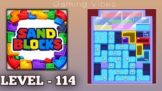 Sand Blocks: Drop Puzzle Level 114 Walkthrough Solution