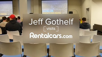 Global Lean Design Guru Visits Rentalcars.com Headquarters in Manchester