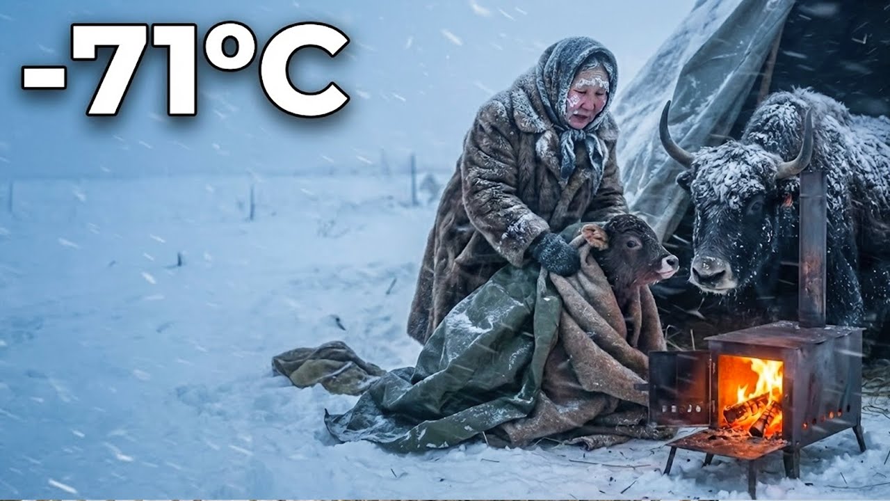 A Cow Gave Birth in -71°C Blizzard This Woman Fought Death All Night to Save Them | Yakutia Survival