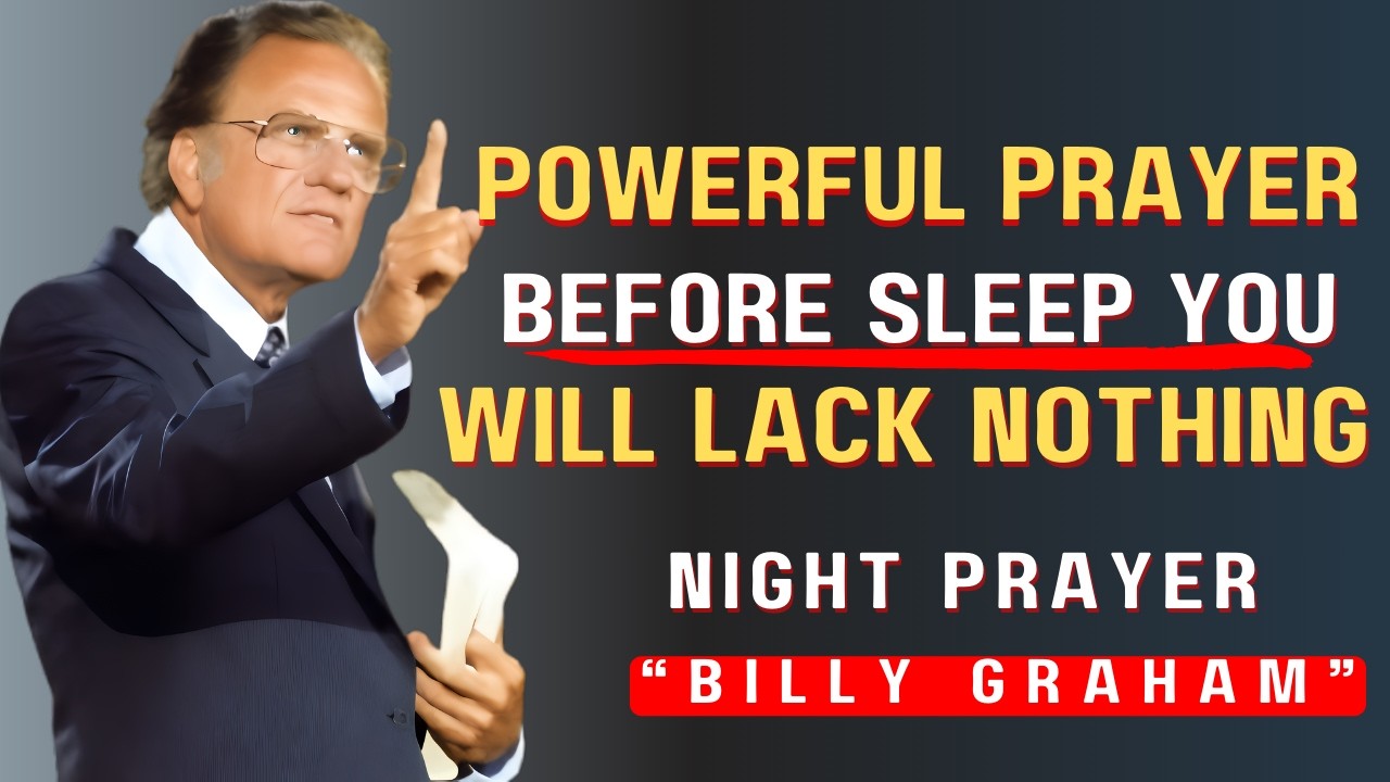 Перед сном сегодня ночью Бог обеспечит вас всем необходимым | Мощная ночная молитва