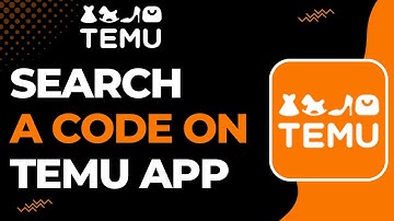 How to Search a Code on Temu | 2023