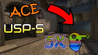 EASY USP-S ACE 5X HEADSHOT
