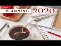 Planning & Organizing 2020