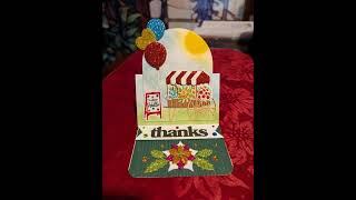 Thank You Fun Fold Easel Card