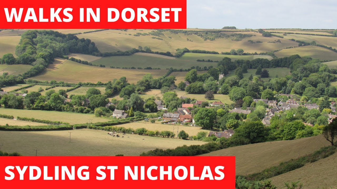 WALKS IN DORSET at SYDLING ST NICHOLAS (4K) - YouTube