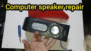 Computer speaker repair