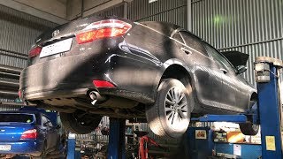 Toyota Camry V6 3.5L (2016) - Какое состояние будет у самой дешевой по рынку.