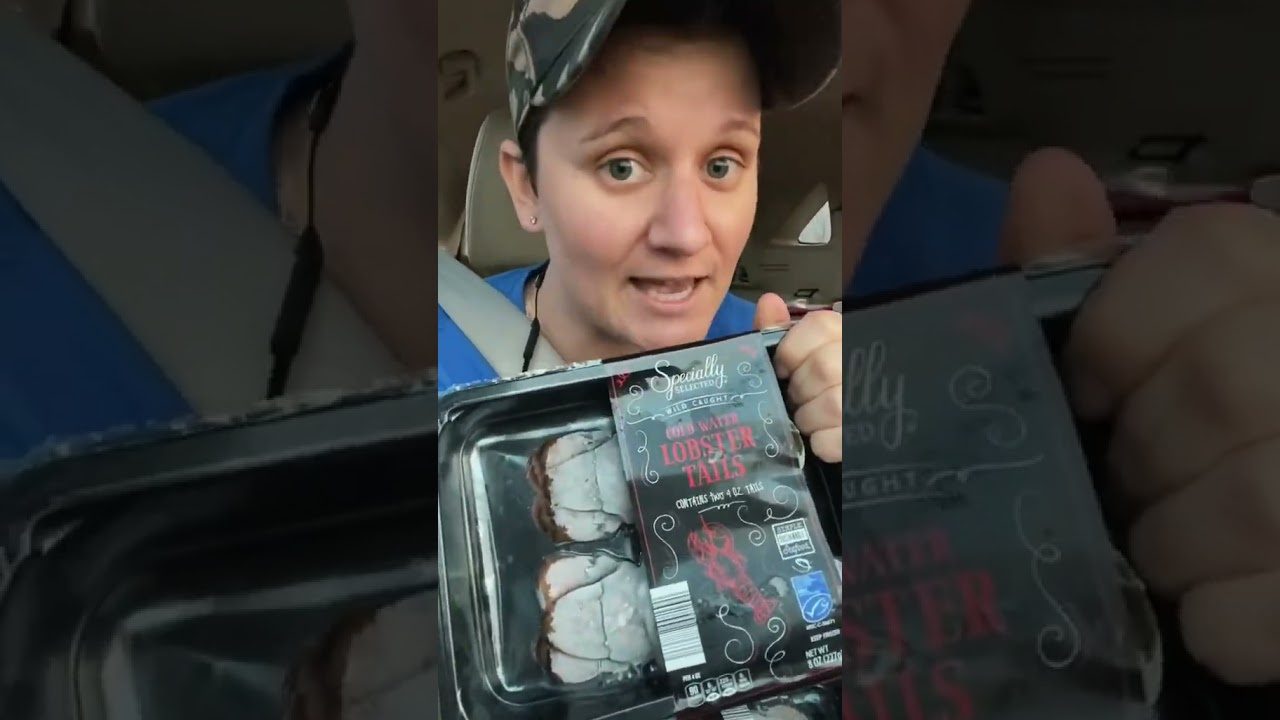 LOBSTER TAILS ON SALE AT ALDI!!! $6.99! 