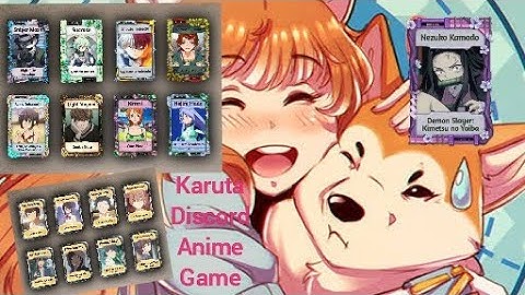 HOW TO PLAY KARUTA ! BOT ON DISCORD ! SET-UP ! Abhi gaming !
