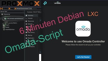Debian 11 Omada-Controller in 6 Mins! - Proxmox Debian LXC - Script + Download - Deutsch