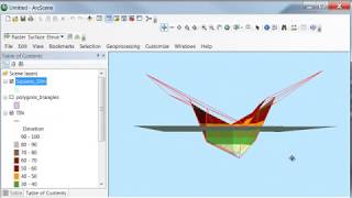 Triangulated Irregular Network (TIN) in ArcGIS
