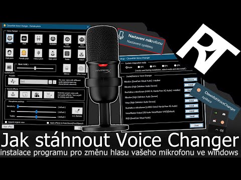 Jak stáhnout Voice Changer (měnič hlasu) Jak změnit hlas (tutoriál)