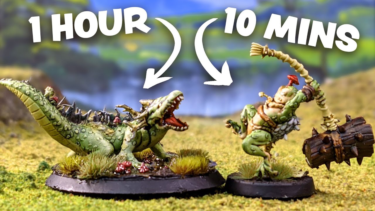 1 Hr 10 min Mini Painting Speed Challenge! - YouTube