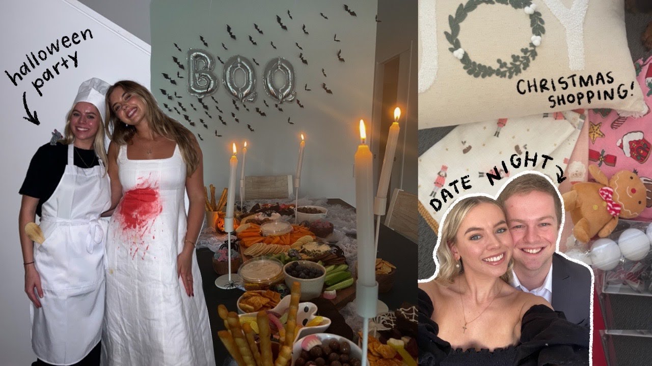 [weekly vlog] party planning, Kmart haul, baking fail & date night! ⛳️🧁🎄