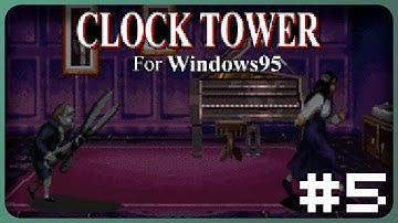 Getting chased by the Scissorman, again | Clock Tower for Windows 95 Let