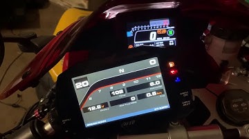 Just an AIM dash test run