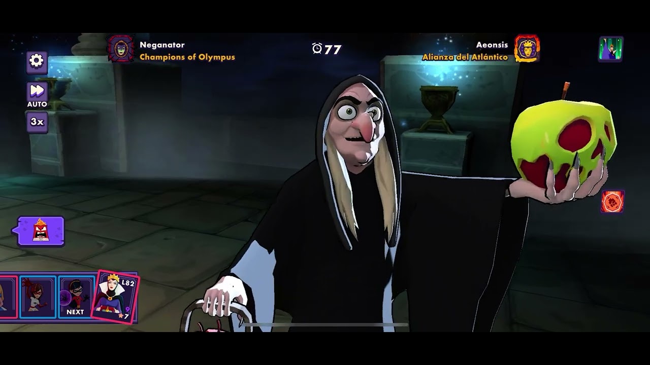 Incredibles get WRECKED by Evil Queen - Live PvP - Disney Sorcerer’s Arena