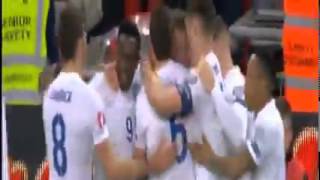 Harry Kane scores less than 78 seconds into his full international debut for England.