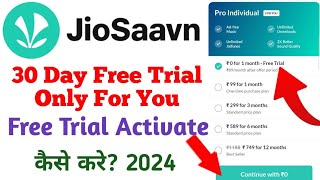 JioSaavn 30 Day Free Trial Only For You | JioSaavn Pro For Free | JioSaavn Free Trial Activate 2024 screenshot 4
