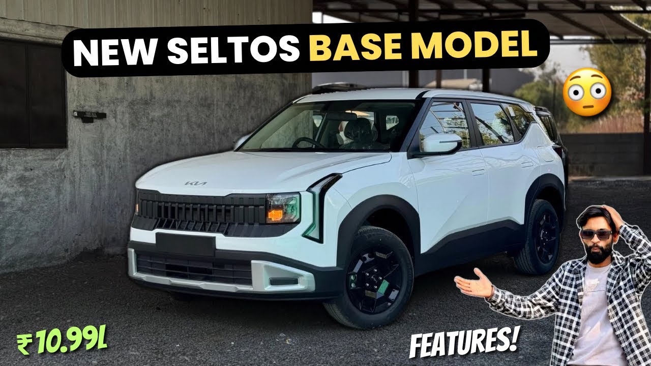 New 2026 Kia Seltos Base Model HTE Detailed Review | Kia Seltos Petrol 