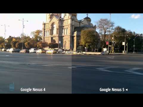 Nexus 4 vs Nexus 5 with OIS stabilization video comparison