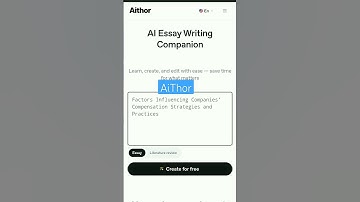 AiThor - The best AI Tool.  #aithor