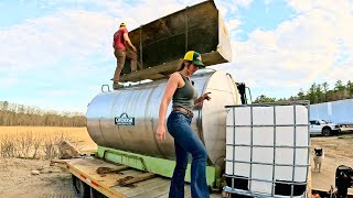 Tillage, corn planting & the tank