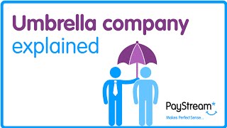 How does the My Max umbrella company from PayStream work?
