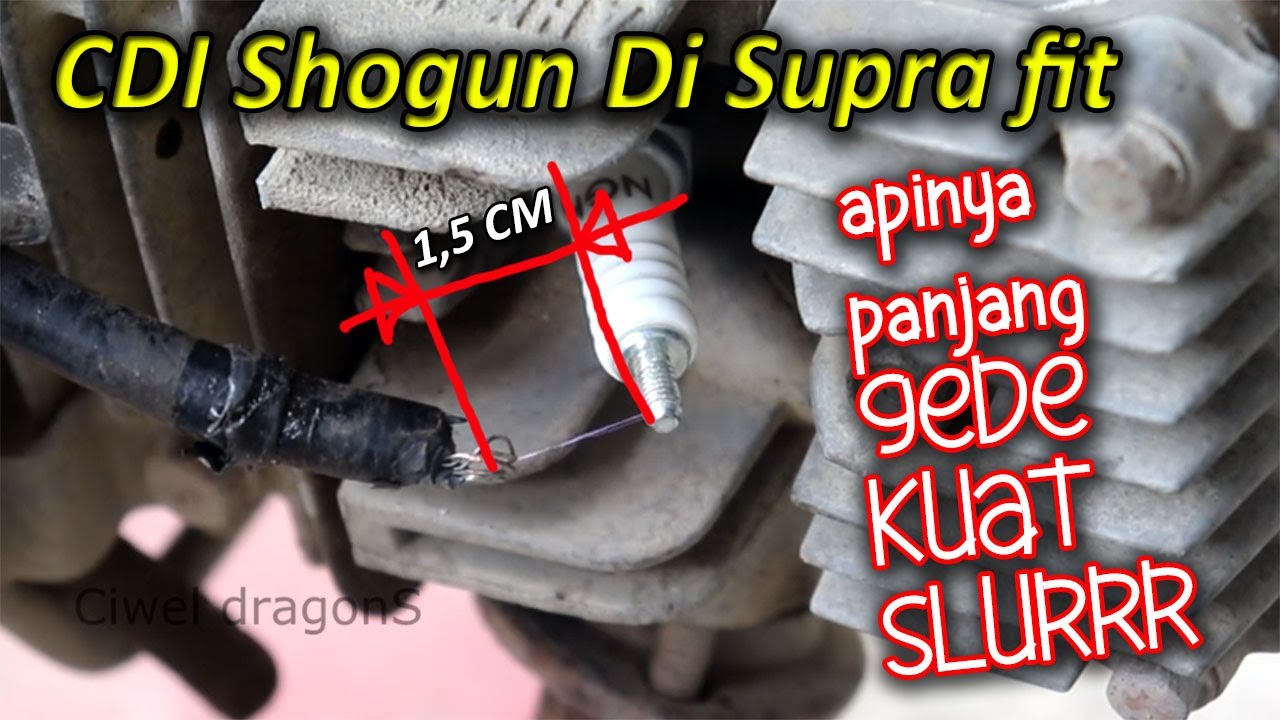 Cdi Shogun mati  Mendadak di  Motor  Honda Supra  Fit  kenapa 