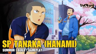 Finally Sp Tanaka Is Coming Summon  Build  Gameplay  Haikyu Fly High