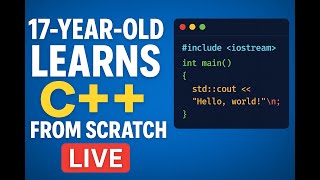 Learning C++ at 17 years old - Live Coding 🧠💻+ TicTacToe w/ Raylib