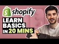 Learn Shopify FAST in 20 Minutes (FOR BEGINNERS)