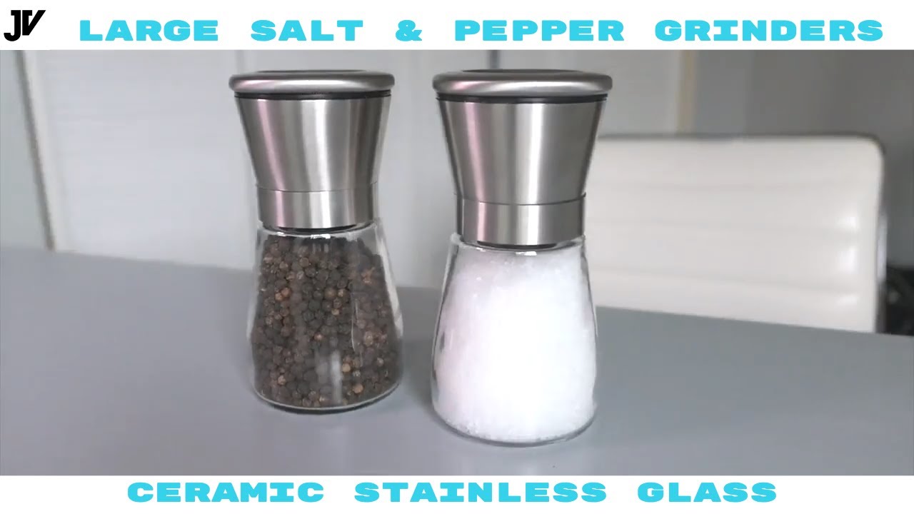 Cooking with Darryl Gravity Salt & Pepper Grinders – Cooking With Darryl