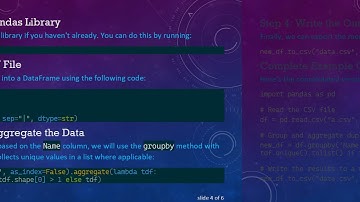How to Merge Duplicate Rows in a CSV File Using Python