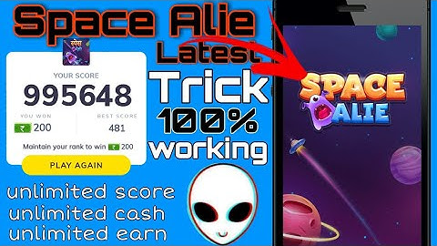 MX Player Space Alie game hack trick || #maalik. || space Alie auto win trick