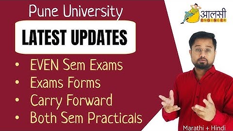 Pune University | Latest Updates | Even Semester Exams | Forms | #SPPU | Aalsi Engineer | Rounak Sir