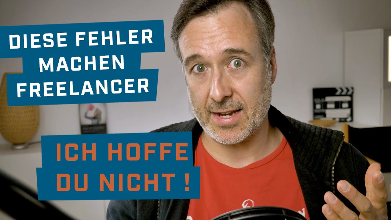 New Diese Fehler machen Freiberufler und Freelancer bei der Existenzgründung - Stefan Weiss