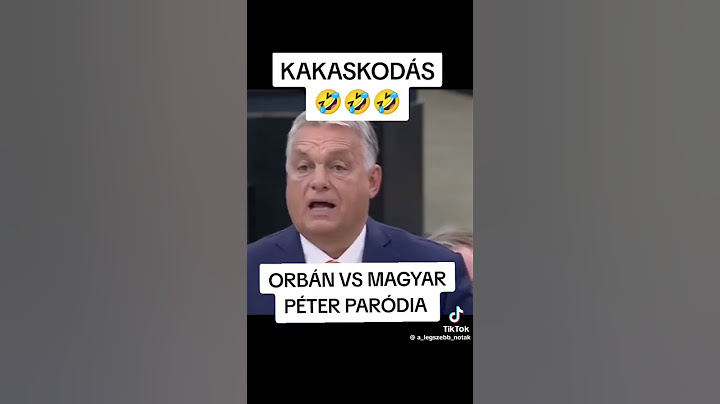 Magyar Péter Vs Orbán Viktor (Paródia)