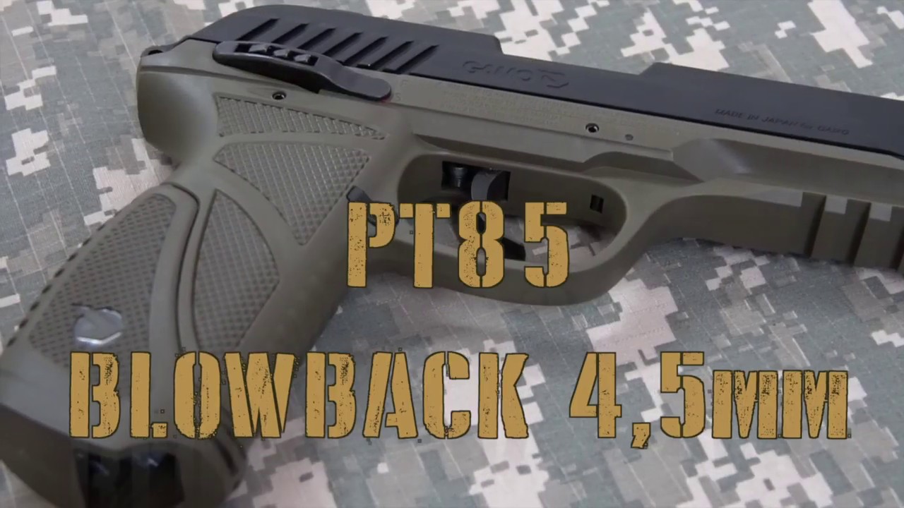 Gamo Pt85 Blowback 4 5mm Teste De Tiro Youtube Gamo Pt85 Blowback 4 5mm Teste De Tiro Youtube