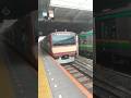 E531系ノーマル色+赤電色高萩行き上野発車