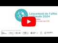 Lancement de loffre nationale 2024 du dispositif de soutien des ptce