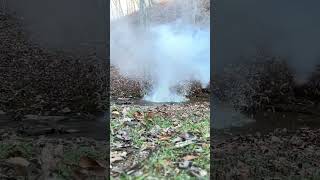Wowzers! Shooting 1/2 pound of tannerite target load. (Don’t try this without proper training)