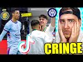 REAZIONE ai TIKTOK delle SQUADRE DI CALCIO! #2 *cringe*