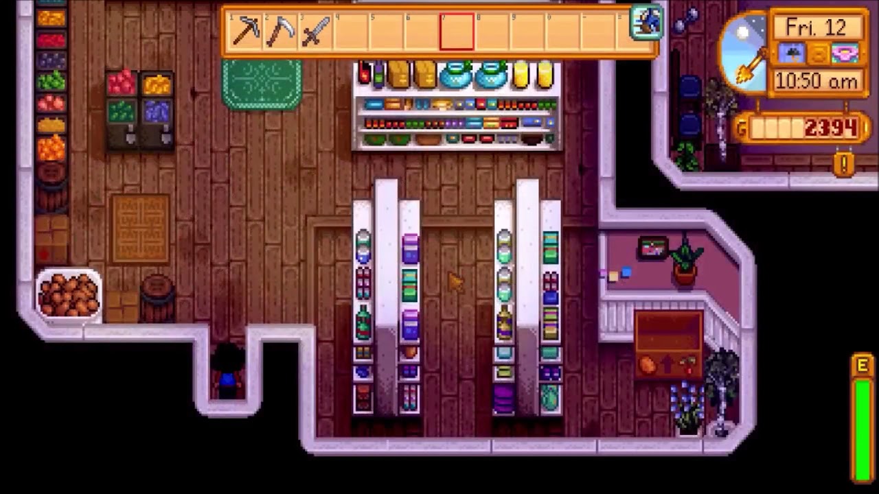 Stardew Valley 1.5 w/mods Pt 8 Organizing and Bigger Backpack! YouTube