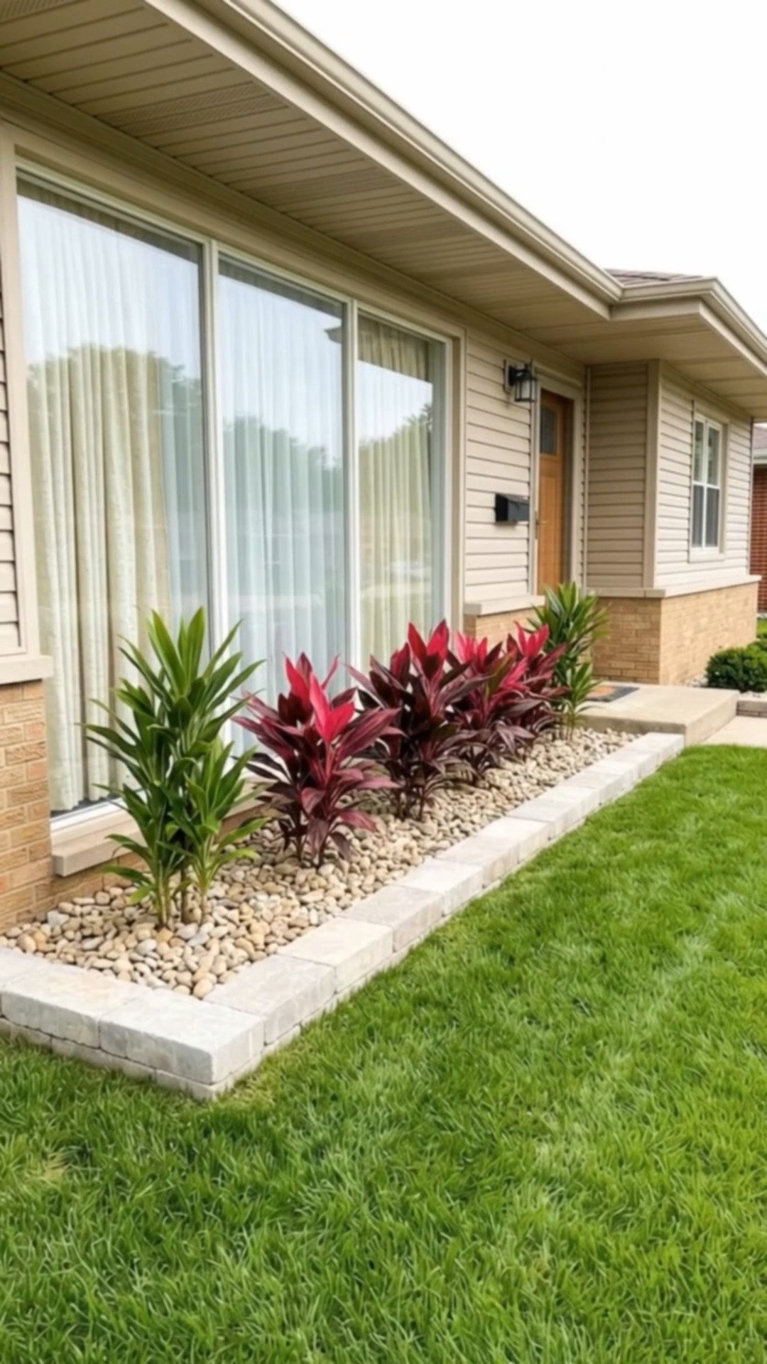 The Secret to a Low-Maintenance Front Yard Garden Bed - YouTube