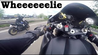 How to wheelie a Yamaha R1