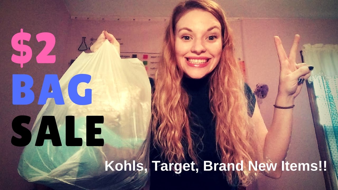 New Only 2 Thrift Store Bag Sale!!!! Kohls, Target, Brand Name/New