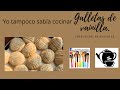 Galletas de vainilla solo 3 ingredientes🍪