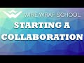 Wire Wrap Tutorial #10 - Collaboration Free Flow Pendant